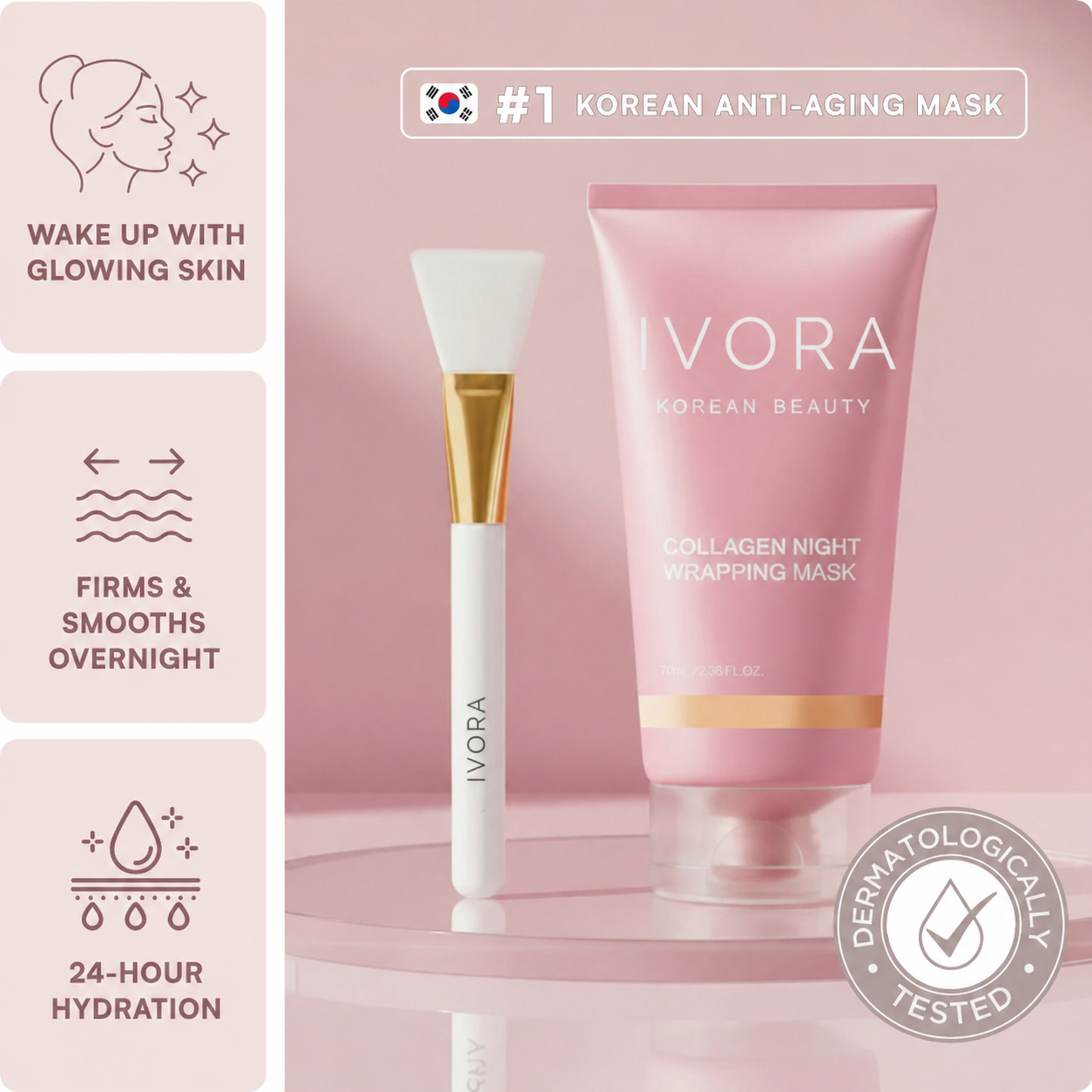 Ivora™ Collagen Night Wrapping Mask