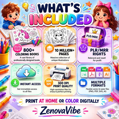10 Million+ Coloring Pages Endless Creative Fun For Kids