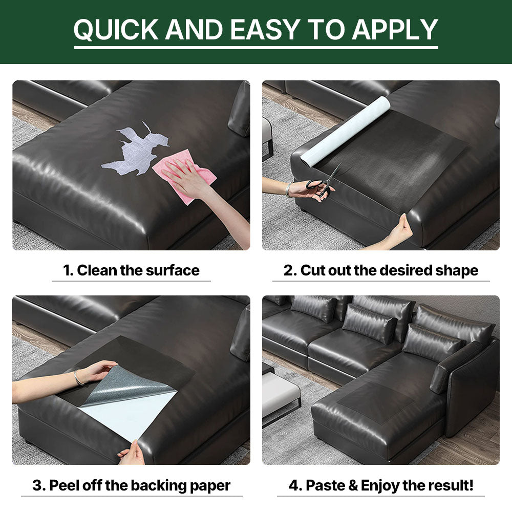 InstaRepair™ Self-adhesive Leather Repair Patch